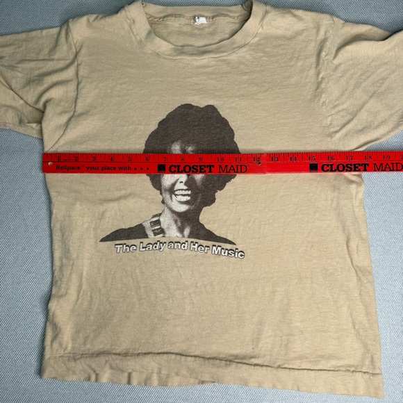 1970s Lena Horne‎ Tee Fits XS Slightly Cropped - Picture 6 of 9